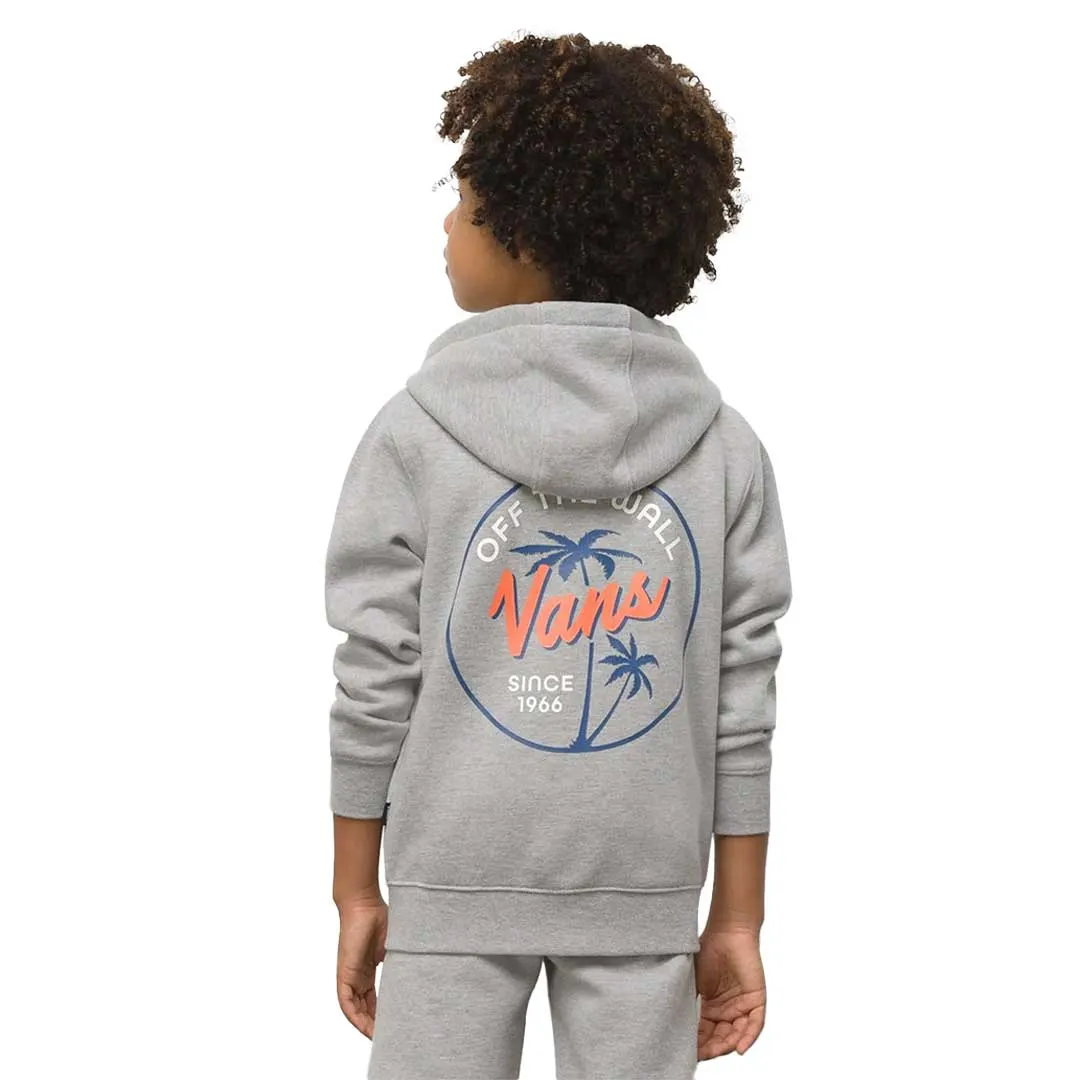 Vans - Kids' Palm Script Full Zip Hoodie (5KOP02F)