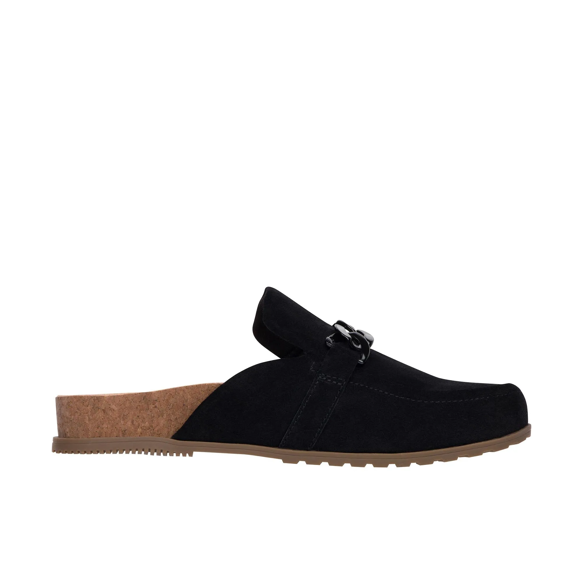 Vionic Womens Georgie Mule Black Suede