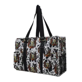 Western Frontier NGIL Zippered Caddy Large Organizer Tote Bag