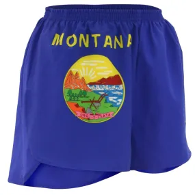 WOMEN'S 1.5" SPLIT TRAINER SHORT- Montana