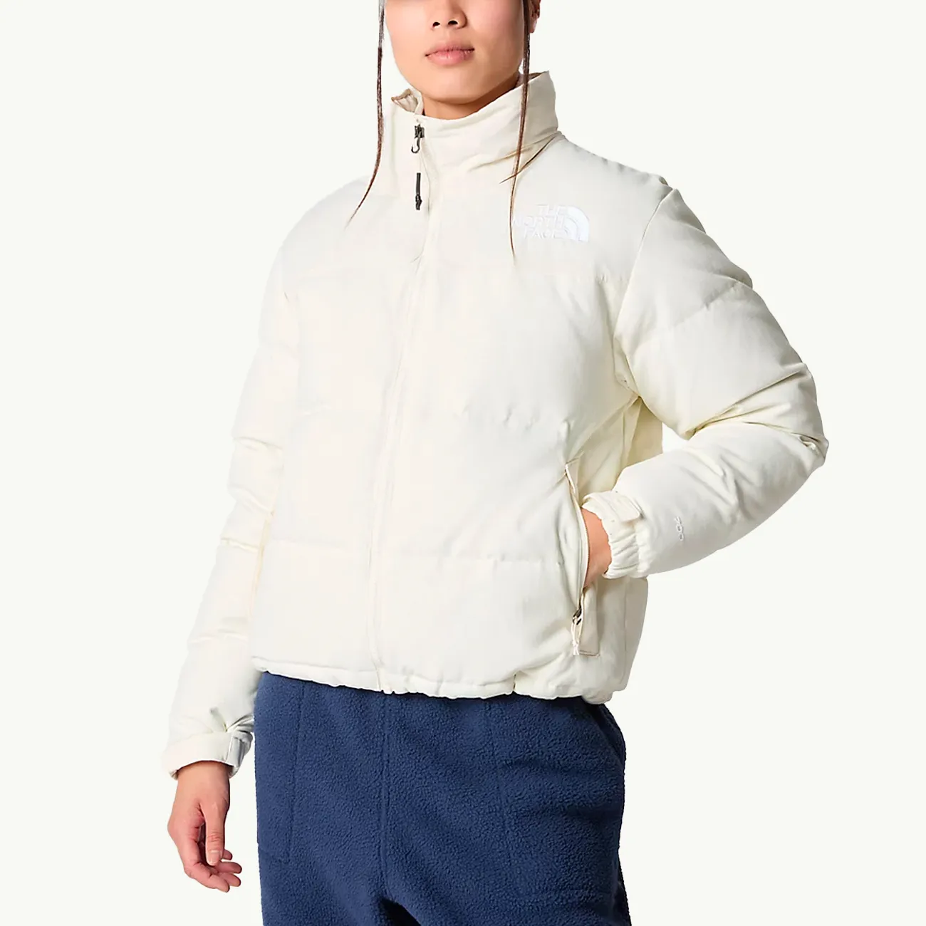 Women's 92 Ripstop Nuptse Jacket - White Dune