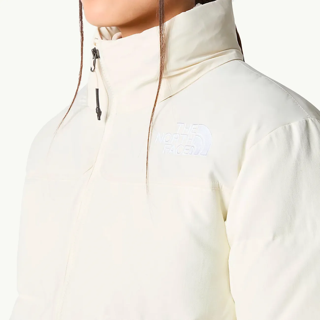 Women's 92 Ripstop Nuptse Jacket - White Dune