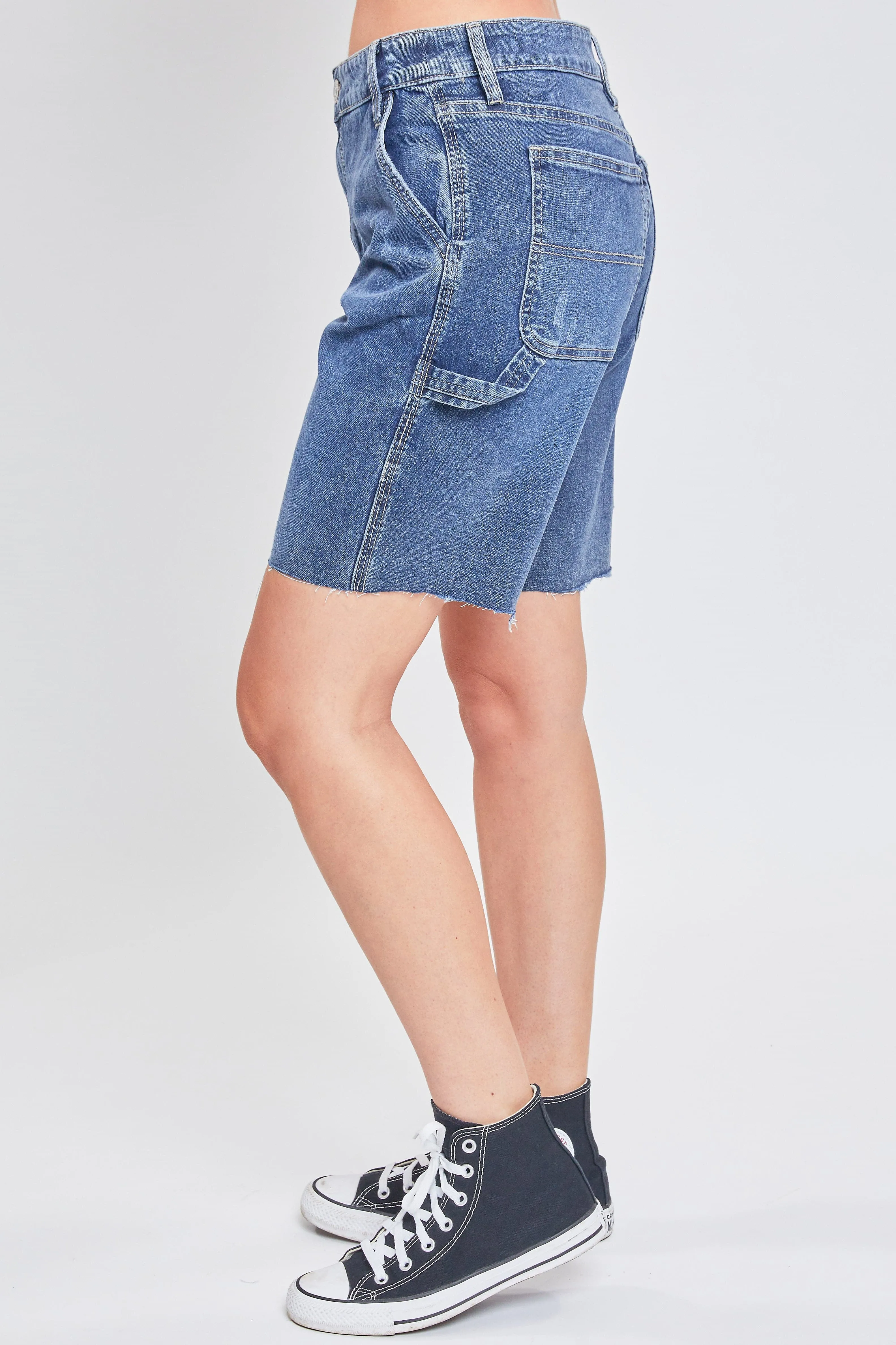 Women's Denim Carpenter Shorts