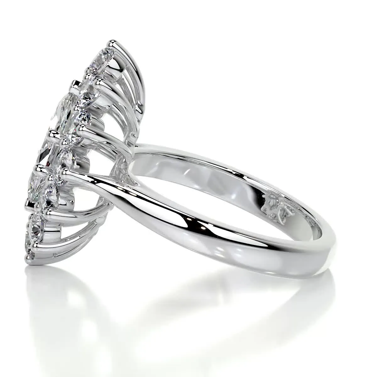 Yali Lab Grown Diamond Ring -Platinum