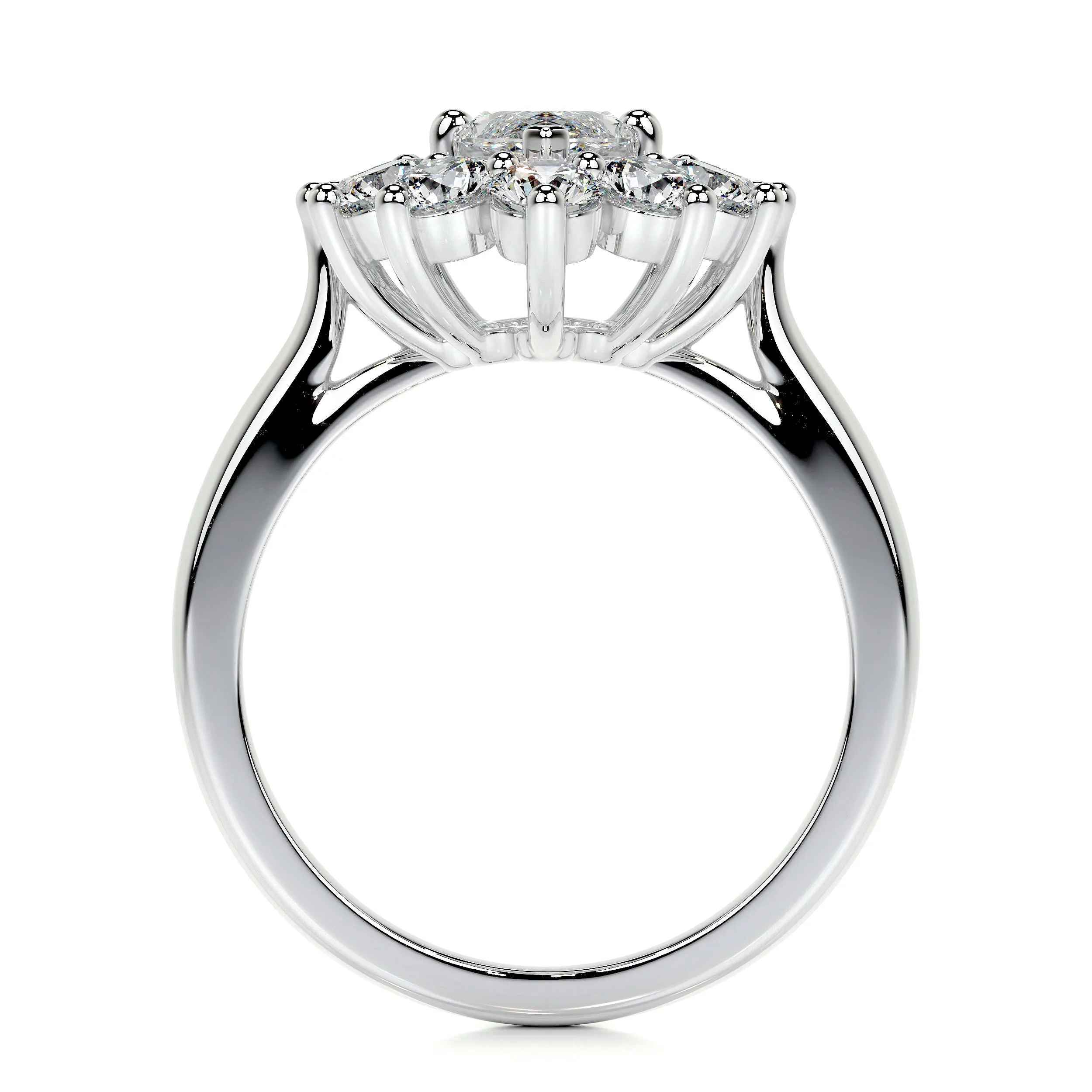 Yali Lab Grown Diamond Ring -Platinum